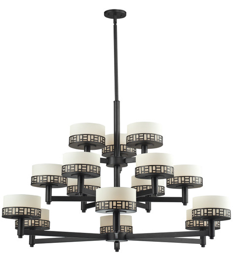 Elea 15 Light Chandelier in Bronze (224|329-15-BRZ)