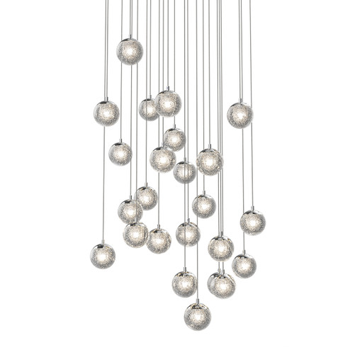 Champagne Bubbles LED Pendant in Polished Chrome (69|2966.01)