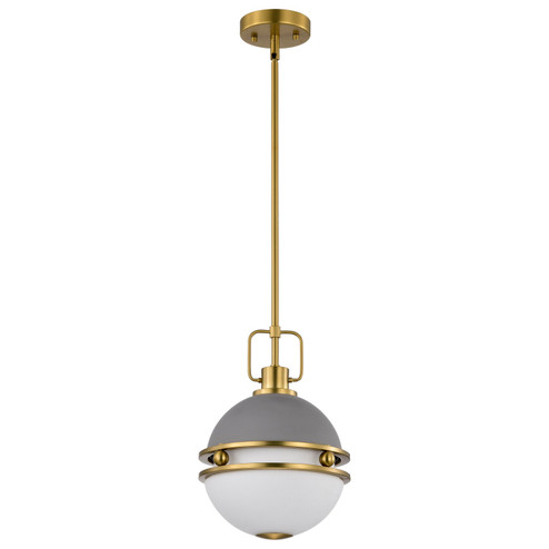 Everton One Light Pendant in Matte Gray (72|60-7875) Everton One Light Pendant in Matte Gray (72|60-7875)