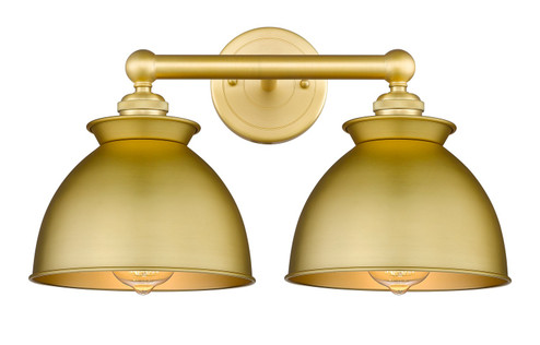 Edison Two Light Bath Vanity in Satin Gold (405|616-2W-SG-M14-SG)
