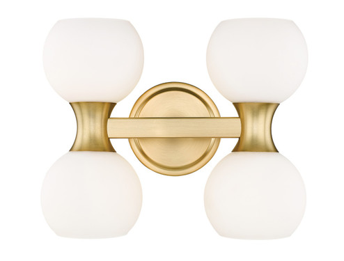 Artemis Four Light Vanity in Modern Gold (224|494-4V-MGLD)