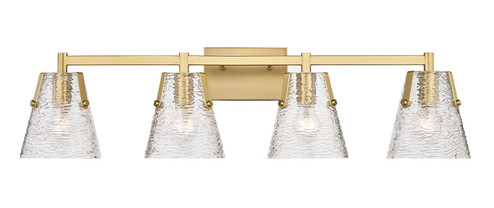 Analia Four Light Vanity in Modern Gold (224|1101-4V-MGLD)