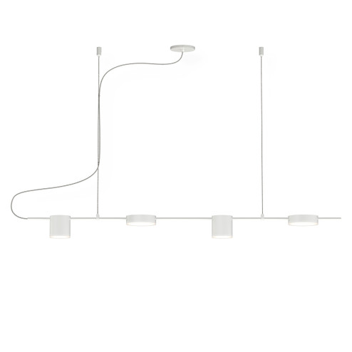 Counterpoint LED Pendant in Satin White (69|2884.03)