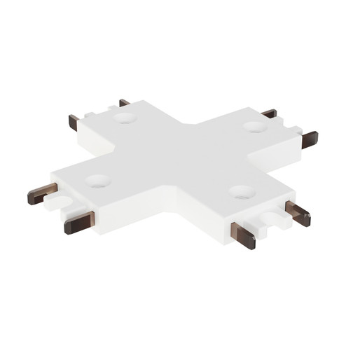 Continuum - Track Track 4-way X Connector in White (86|ETMSC90-4XW-WT)
