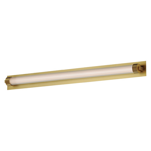 Doric LED Bath Sconce in Natural Aged Brass (86|E23484-144NAB)