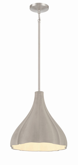 Sima One Light Pendant in Burnished Nickel (42|P1888-084C)