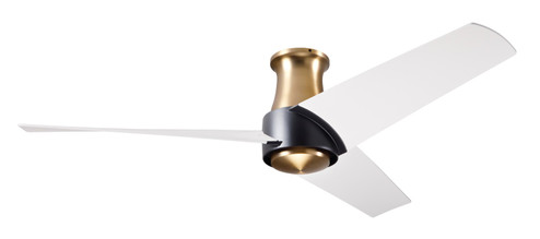 Ambit Flush DC 56''Ceiling Fan (201|AMB-FM-SBMB-56-MW-NL-WC)