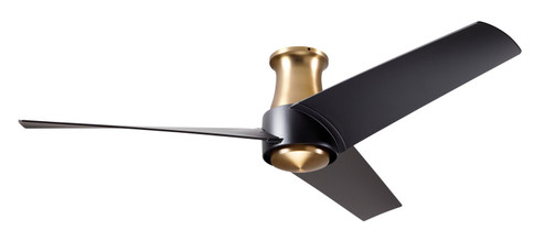 Ambit Flush DC 56''Ceiling Fan (201|AMB-FM-SBMB-56-MB-NL-CC)