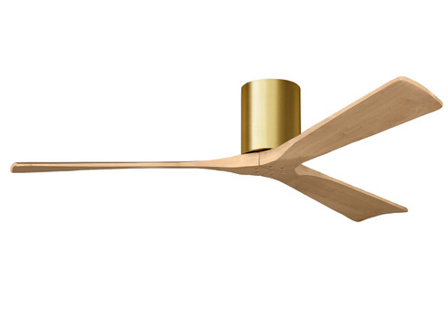 Irene-3H 60''Ceiling Fan in Brushed Brass (101|IR3H-BRBR-LM-60)