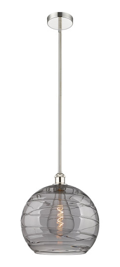 Edison One Light Pendant in Polished Nickel (405|616-1S-PN-G1213-14SM)