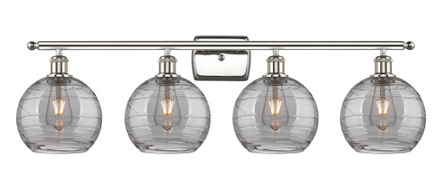 Ballston Four Light Bath Vanity in Polished Nickel (405|516-4W-PN-G1213-8SM)