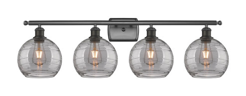 Ballston Four Light Bath Vanity in Oil Rubbed Bronze (405|516-4W-OB-G1213-8SM)