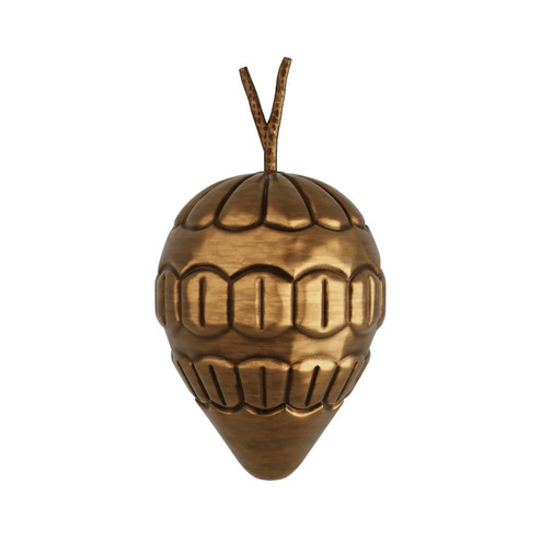 Soursop Sculpture in Vintage Brass (314|GDASI03)