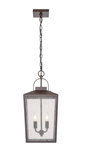 Devens Two Light Outdoor Hanging Lantern in Powder Coated Bronze (59|42655-PBZ)