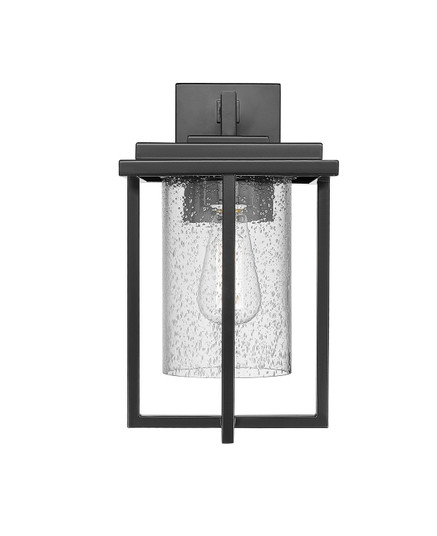 Adair One Light Outdoor Wall Sconce in Powder Coated Black (59|42621-PBK)