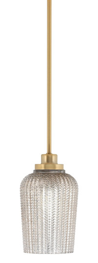 Odyssey One Light Mini Pendant in New Age Brass (200|2601-NAB-4253)
