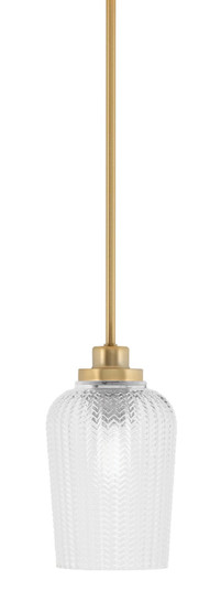 Odyssey One Light Mini Pendant in New Age Brass (200|2601-NAB-4250)