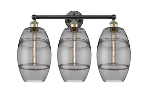 Edison LED Bath Vanity in Black Antique Brass (405|616-3W-BAB-G557-8SM)