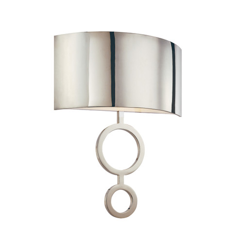 Dianelli Two Light Wall Sconce in Polished Nickel (69|1881.35F)