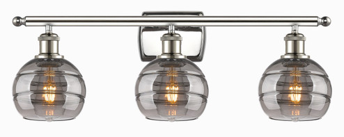 Ballston LED Bath Vanity in Polished Chrome (405|516-3W-PC-G556-6CL)