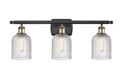 Ballston Three Light Bath Vanity in Black Antique Brass (405|516-3W-BAB-G559-5CL)