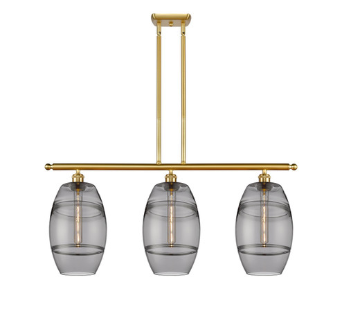 Ballston LED Island Pendant in Satin Gold (405|516-3I-SG-G557-8SM)