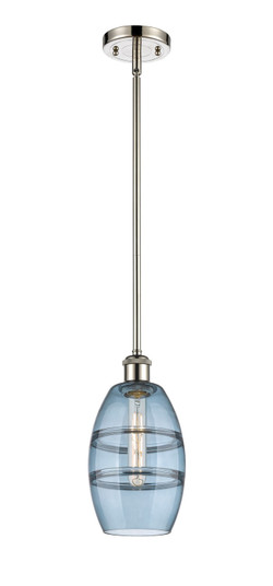 Ballston One Light Mini Pendant in Polished Nickel (405|516-1S-PN-G557-6BL)
