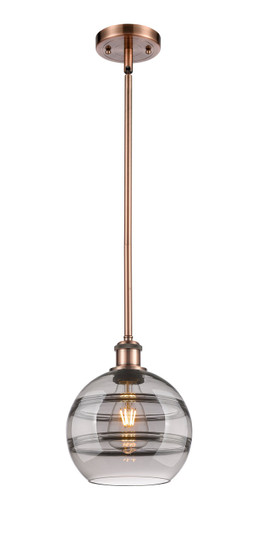 Ballston One Light Mini Pendant in Antique Copper (405|516-1S-AC-G556-8SM)