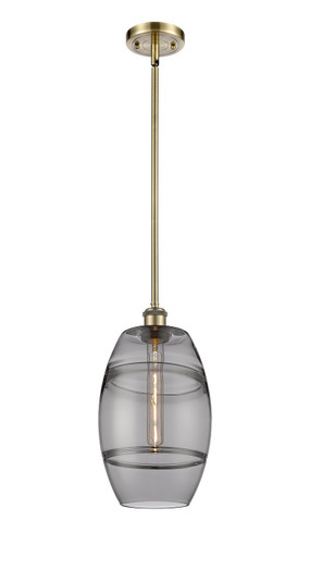 Ballston LED Pendant in Antique Brass (405|516-1S-AB-G557-8SM)