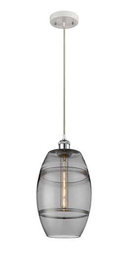 Ballston LED Pendant in White Polished Chrome (405|516-1P-WPC-G557-8SM) Ballston LED Pendant in White Polished Chrome (405|516-1P-WPC-G557-8SM)