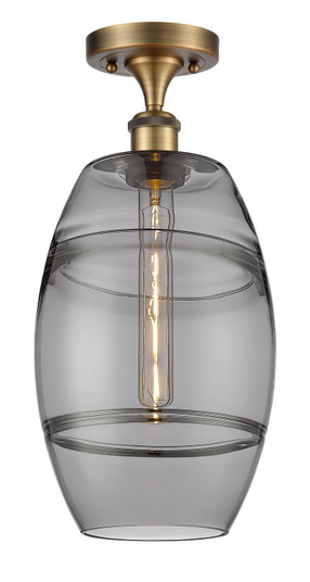 Ballston LED Semi-Flush Mount in Brushed Brass (405|516-1C-BB-G557-8SM)