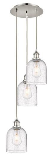 Ballston Three Light Pendant in Polished Nickel (405|113B-3P-PN-G558-6SDY)