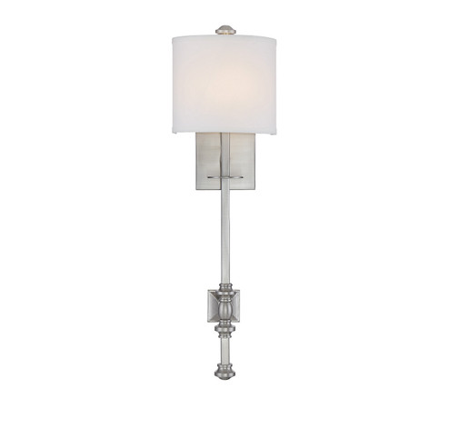 Devon One Light Wall Sconce in Satin Nickel (51|9-7140-1-SN)