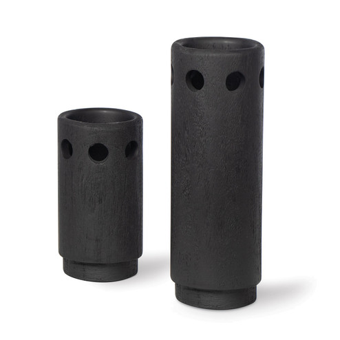 Savior Vase Set in Black (400|20-1492BLK)