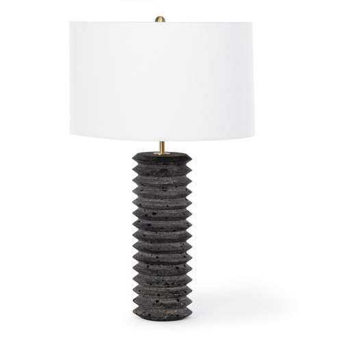 Noir One Light Table Lamp in Natural Stone (400|13-1586)