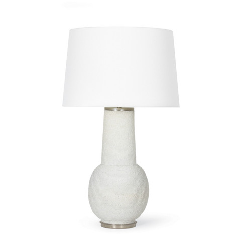 Lizza One Light Table Lamp in White (400|13-1529WT)