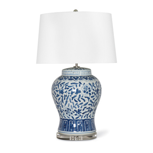 Royal One Light Table Lamp in Blue (400|13-1528)