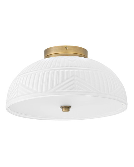 Devon LED Flush Mount in Lacquered Brass (13|57861LCB)