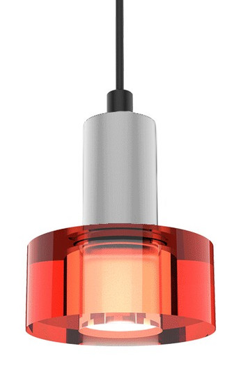 Color Gel Light Guide LED Pendant in Polished Chrome (326|SP-CGL-RD-03-PC-30K-3W-SP5)