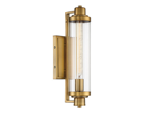 Pike One Light Wall Sconce in Warm Brass (51|9-16000-1-322)