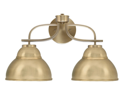 Cavella Two Light Bath Bar in New Age Brass (200|3912-NAB-427)