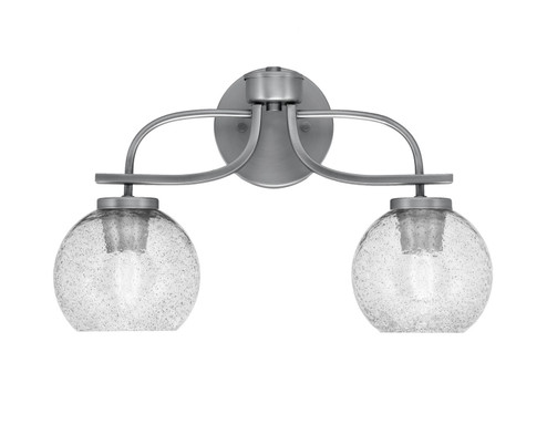 Cavella Two Light Bath Bar in Graphite (200|3912-GP-4102)