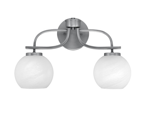Cavella Two Light Bath Bar in Graphite (200|3912-GP-4101)