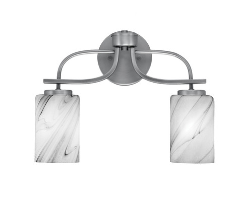 Cavella Two Light Bath Bar in Graphite (200|3912-GP-3009)