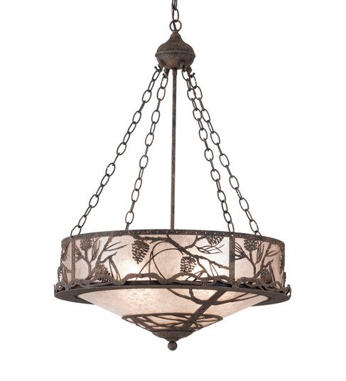 Whispering Pines Four Light Pendant in Antiquity (57|267205)