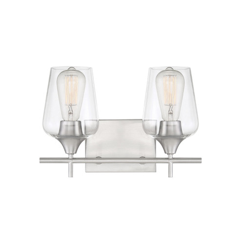 Octave Two Light Bath Bar in Satin Nickel (51|8-4030-2-SN)