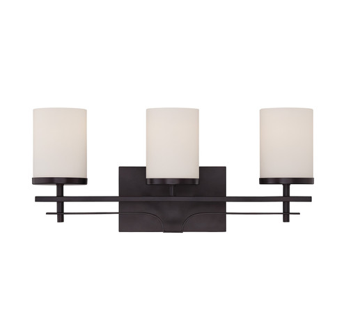 Colton Three Light Bath Bar in English Bronze (51|8-338-3-13)