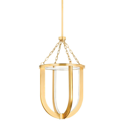 Tournu LED Lantern in Aged Brass (70|2917-AGB)
