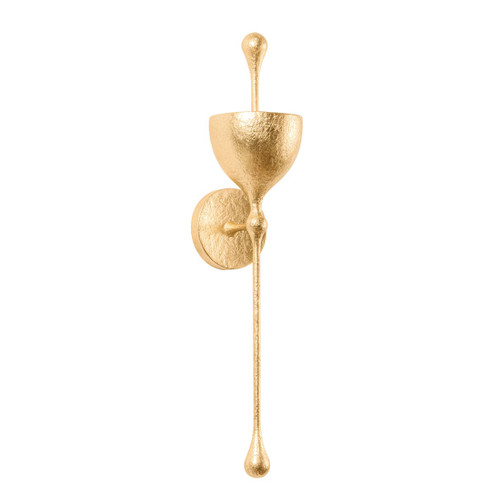 Antalya LED Wall Sconce in Vintage Gold Leaf (68|368-01-VGL)