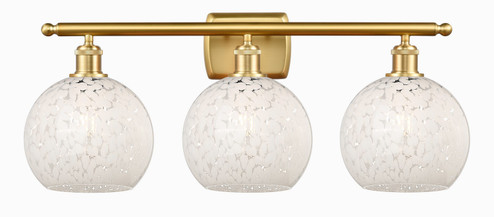 Ballston Three Light Bath Vanity in Satin Gold (405|516-3W-SG-G1216-8WM)